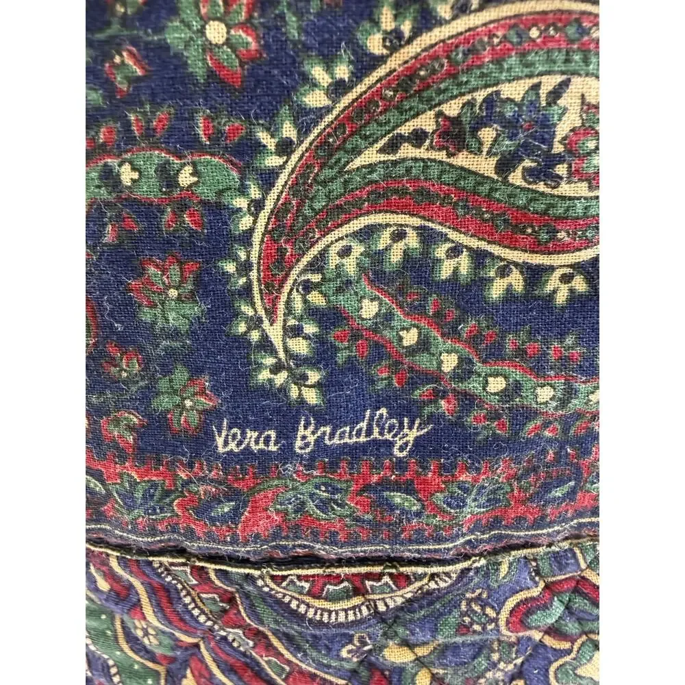 Vintage Vera Bradley Medallion 1995 Large Drawstring Backpack